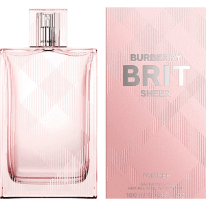 Burberry Brit Sheer Eau de Toilette Spray, 3.3 oz.