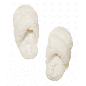 PINK Faux Fur Slippers