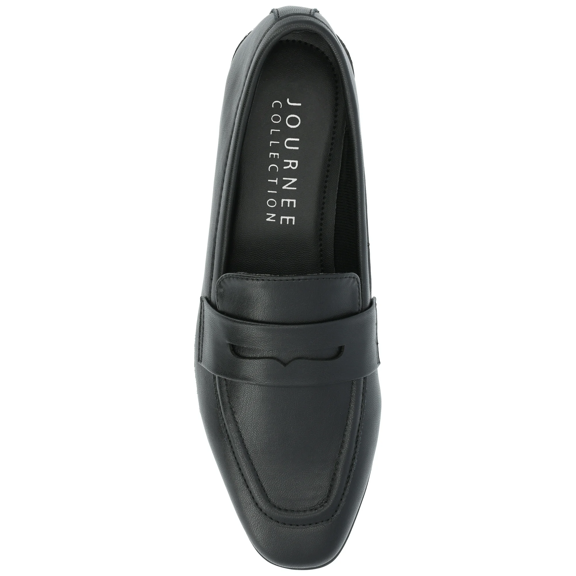 Journee Collection Women's Myeesha Slip-On Loafers - Black - Image 4
