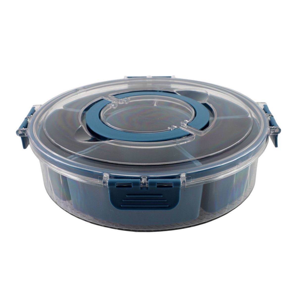 Cook With Color Lazy Susan Snack Box - Blue - Image 2