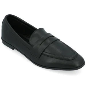 Journee Collection Women's Myeesha Slip-On Loafers - Black