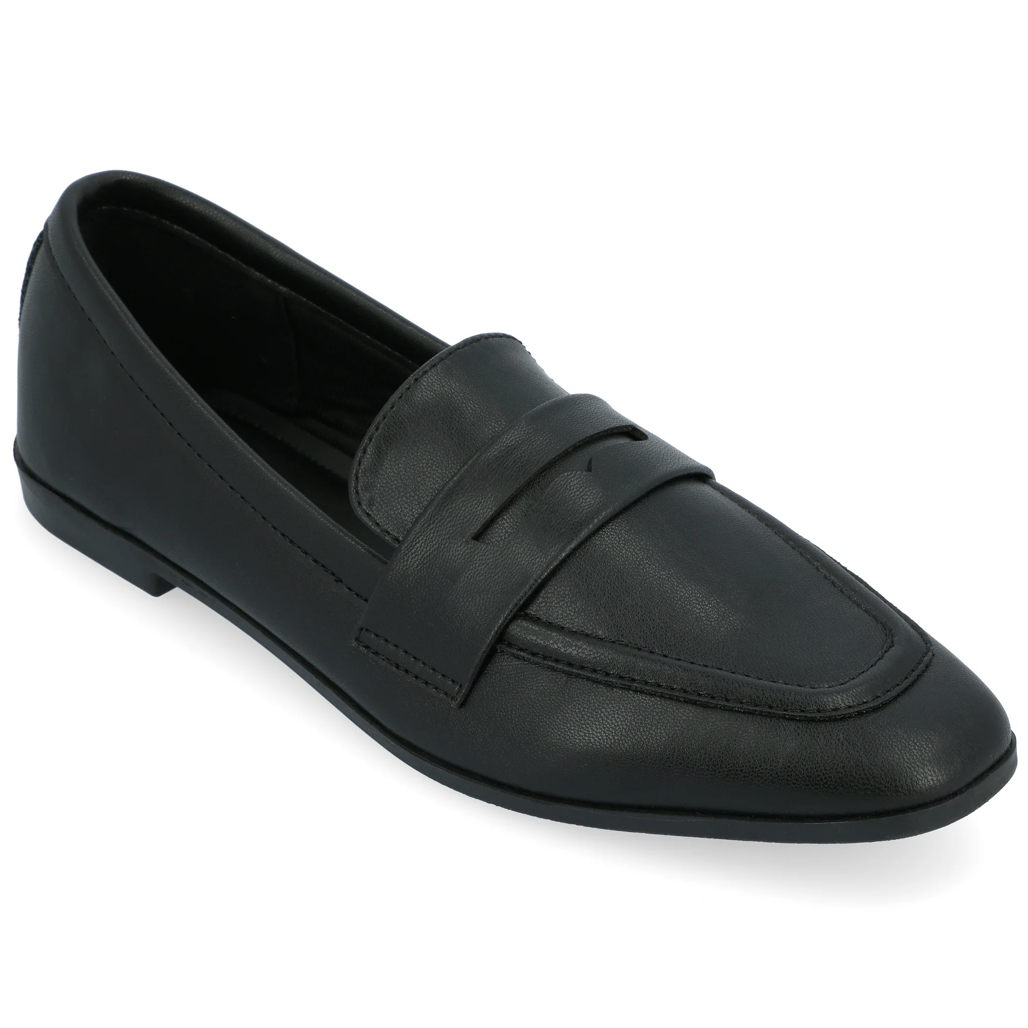 Journee Collection Women's Myeesha Slip-On Loafers - Black