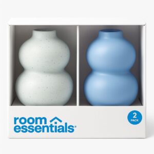 Room Essentials Bud Vases 2-Pack – Light Blue